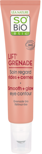 "SO’BiO étic Lift'Grenade gladilni gel za področje okoli oči - 15 ml"