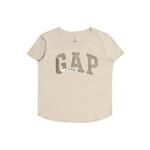 Gap Otroške Majica organic s flitrovým logem XL