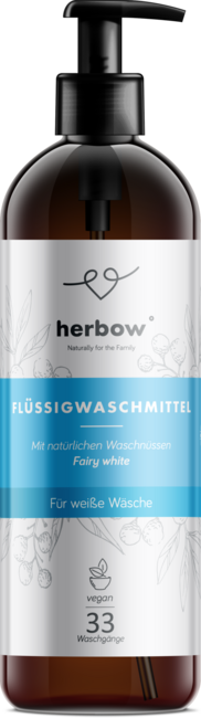 Herbow Tekoči detergent za belo perilo - 1 l