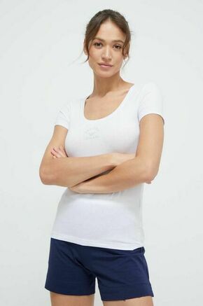 Majica lounge Emporio Armani Underwear bela barva - bela. Majica s kratkimi rokavi iz kolekcije Emporio Armani Underwear