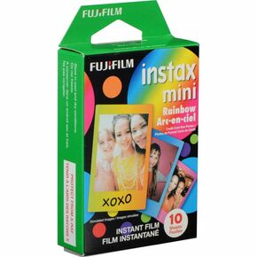 FujiFilm Instant film Barvni film Instax mini RAINBOW 10 fotografij