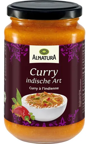 Alnatura Bio curry na indijski način - 330 ml