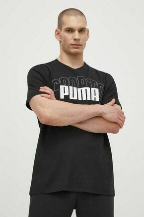 Bombažna kratka majica Puma moška