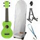 Mahalo MR1 Green SET Soprano ukulele Zelena