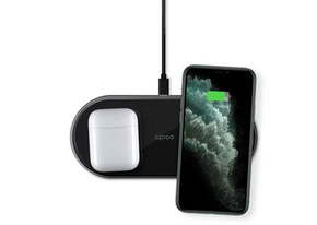 EPICO brezžični polnilnik Ultraslim Dual Wireless charger + 18W Fast charger (9915101300135)
