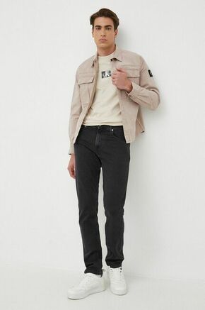Bombažna srajca Calvin Klein Jeans moška