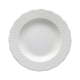 Bel porcelanast krožnik Brandani Gran Gala, ⌀ 22 cm