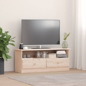 VidaXL TV omarica s predali ALTA 100x35x41 cm trdna borovina