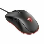 Trust GXT 930 Jacx gaming miška, optični, žičen, 6400 dpi, črni