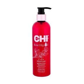 Farouk Systems CHI Rose Hip Oil Color Nurture zaščitni šampon za barvane lase 340 ml za ženske