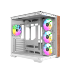 Thermaltake View 380 WS ARGB Snow ohišje, belo, midi, ATX, mATX