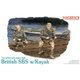 Model Kit figurice 3023 - BRITISH SBS w / KAYAK (1:35)