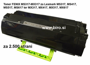 FENIX MS317-MX317 črn toner za 2.500 strani za Lexmark MS317dn
