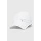 Kapa s šiltom Mizuno bela barva - bela. Kapa s šiltom iz kolekcije Mizuno. Model izdelan iz hitrosušečega materiala.
