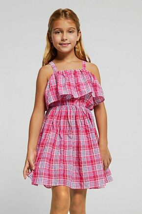 Mayoral otroška obleka - vijolična. Otroška obleka iz kolekcije Mayoral. Širok model