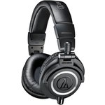 Audio-Technica ATH-M50X slušalke, 3.5 mm/USB/bluetooth, bela/modra/črna, 99dB/mW, mikrofon