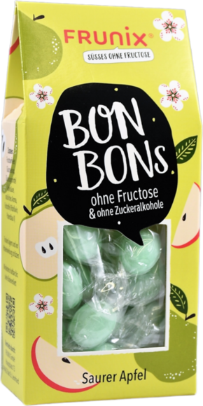 Frunix Kisli jabolčni sadni bonboni - 90 g