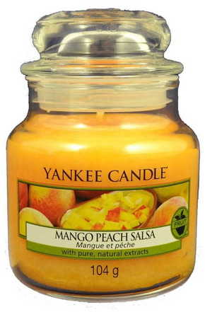 Yankee Candle Classic Mango Peach Salsa mala dišeča svečka