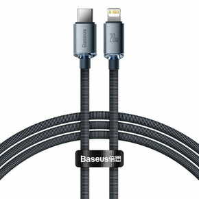 BASEUS Crystal Shine podatkovni kabel za hitro polnjenje USB Type C na Lightning 20W 1