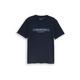 TOM TAILOR DENIM Majica marine / svetlo modra / bela 31722316