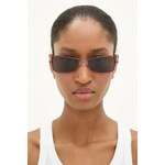 Sončna očala Jacquemus STATZIONE ženska, vijolična barva, JAC118C2SUN - vijolična. Sončna očala iz kolekcije Jacquemus. Model z enobarvnimi stekli in okvirji iz kombinacije kovine in plastike. Ima filter UV 400.