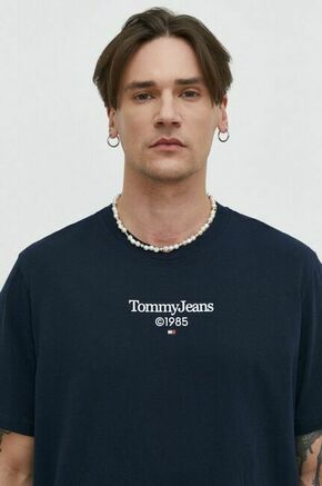 Bombažna kratka majica Tommy Jeans moški