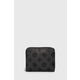 Denarnica Guess LAUREL ženska, črna barva, SWPG85 00370 - črna. Mala denarnica iz kolekcije Guess. Model izdelan iz ekološkega usnja. Izjemno trpežen material.