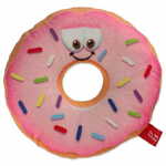 WEBHIDDENBRAND Igrača DOG FANTASY donut z obrazom roza 12 cm