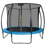 WANNADO trampolin 6FT - 183 cm z notranjo mrežo + lestev - svetlo modra