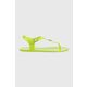 Sandali MICHAEL Michael Kors Mallory ženski, zelena barva, 40S3MAFS1Q - zelena. Sandali iz kolekcije MICHAEL Michael Kors. Model je izdelan iz sintetičnega materiala. Model z mehkim, oblikovanim vložkom zagotavlja udobje.