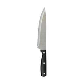 NEW Kuhinjski nož Črna Nerjaveče jeklo ABS (20 cm)