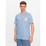 adidas Majica Graphic Glide T-Shirt IC5750 Svetlo modra Loose Fit