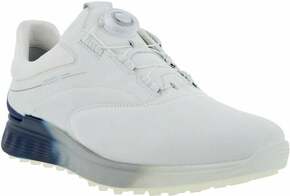 Ecco S-Three BOA Mens Golf Shoes White/Blue Dephts/White 39