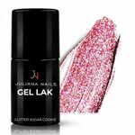 Juliana Nails Gel Lak Glitter Sugar Cookie roza z bleščicami No.969 6ml