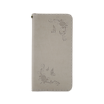 Chameleon Apple iPhone X / XS - Preklopna torbica (WLGO-Butterfly) - siva