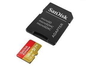 SDXC SANDISK MICRO 128GB EXTREME KAMERA/DRON