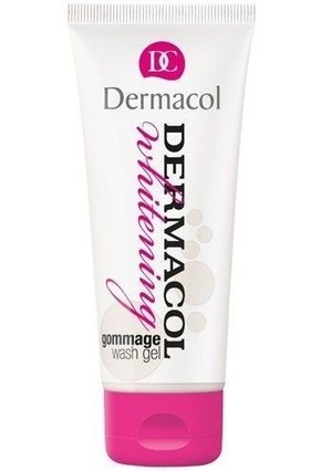 Dermacol Whitening Gommage Wash Gel čistilni gel z mikrodelci proti pigmentnim lisam 100 ml za ženske