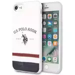Ovitek US Polo USHCI8PCSTRB iPhone 7/8/SE 2020 white Tricolor Pattern Collection (USHCI8PCSTRB)