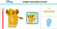 JUST PLAY Simba interaktivna plišasta igrača (11521)