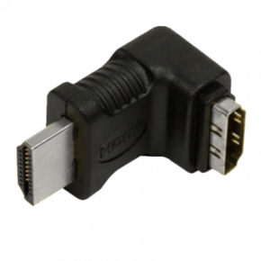 Adapter HDMI moški/ženski 90°C (VGVP34901B)