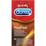 Durex kondomi Real Feel, 10 kosov