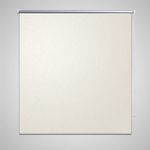 vidaXL Roleta za okna 100 x 230 cm umazano bela