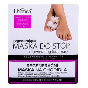 L´Biotica Foot Mask Regenerating nega stopal 1 ks za ženske