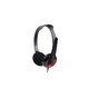 Gembird MHS-002 slušalke, 3.5 mm, rdeča/črna, 105dB/mW, mikrofon