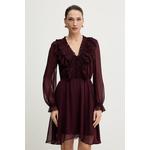 Obleka Morgan bordo RCATHY