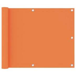 VidaXL Balkonsko platno oranžno 75x300 cm oksford blago