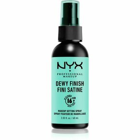 NYX Professional Makeup Dewy Finish osvežilen sprej za fiksiranje ličil 60 ml