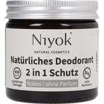 "Niyok Kremen dezodorant ""Kokos"" (brez parfuma) - 40 ml"