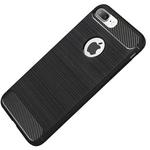 Ovitek Carbon Shield TPU za Apple iPhone 7 Plus/iPhone 8 Plus/iPhone 6 Plus - Črna KP29532