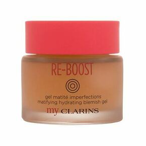 Clarins Matificirajoči vlažilni gel za kožo Re-Boost (Matifying Hydrating Blemish Gel) 50 ml